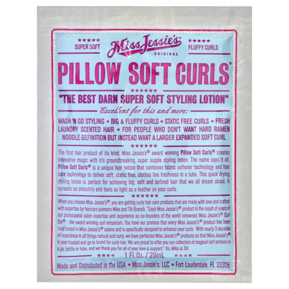 Pillow Soft Curls by Miss Jessies for Unisex - 1 oz Lotion - Picture 1 of 1